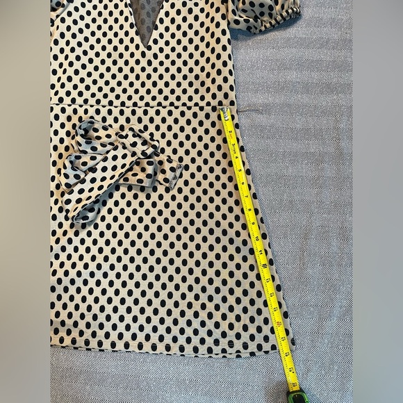 NWT Zara Belted Polka Dot Dress Size Medium - Picture 11 of 15